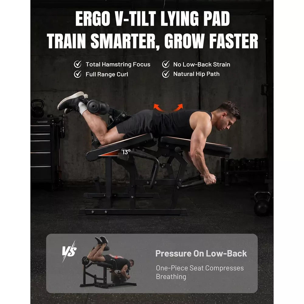 LE09 2.0 Adjustable Leg Curl & Extension Machine
