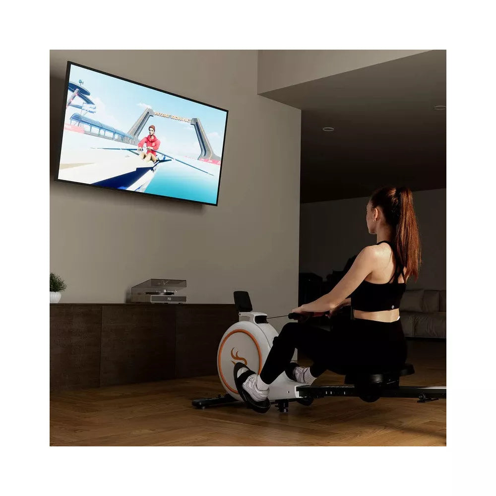 RW600 Smart Magnetic Rowing Machine - 32 Levels, Bluetooth