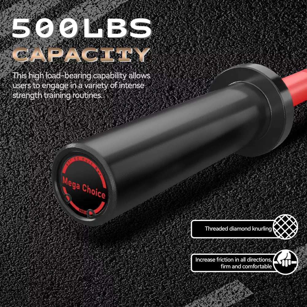 45LB Powerlifting Barbell - 700LB Capacity