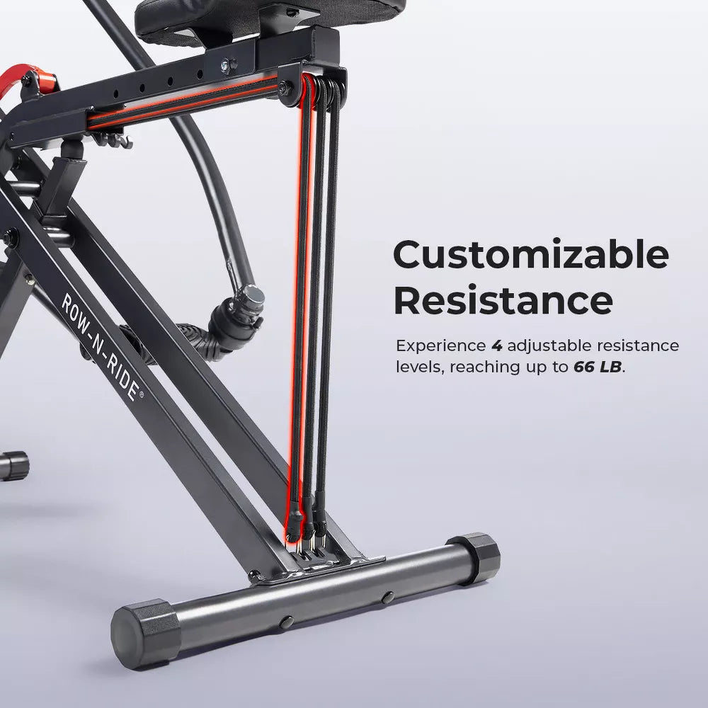 Full-Body Adjustable Smart Row-N-Ride Trainer