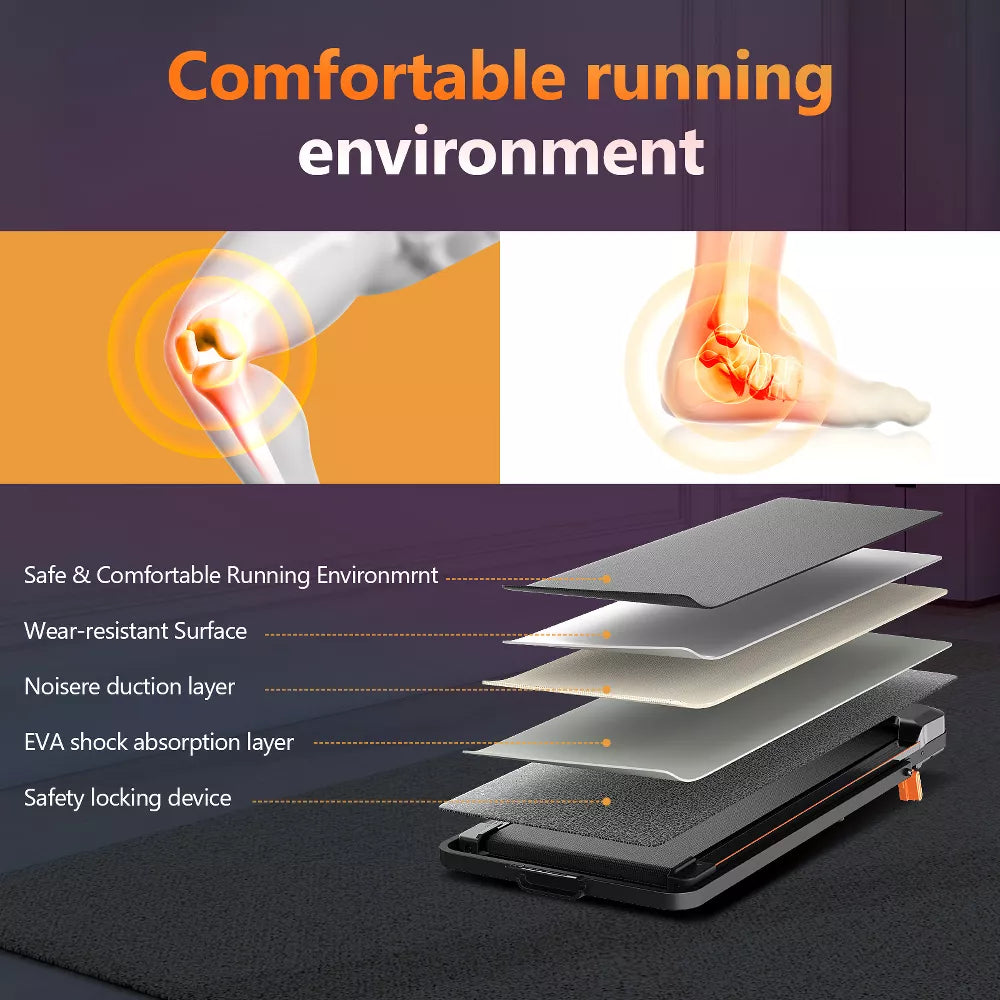 Under Desk Walking Pad - 2-in-1, 350LB