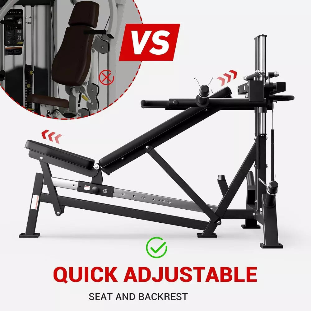Incline/Decline/Flat Chest Press Machine