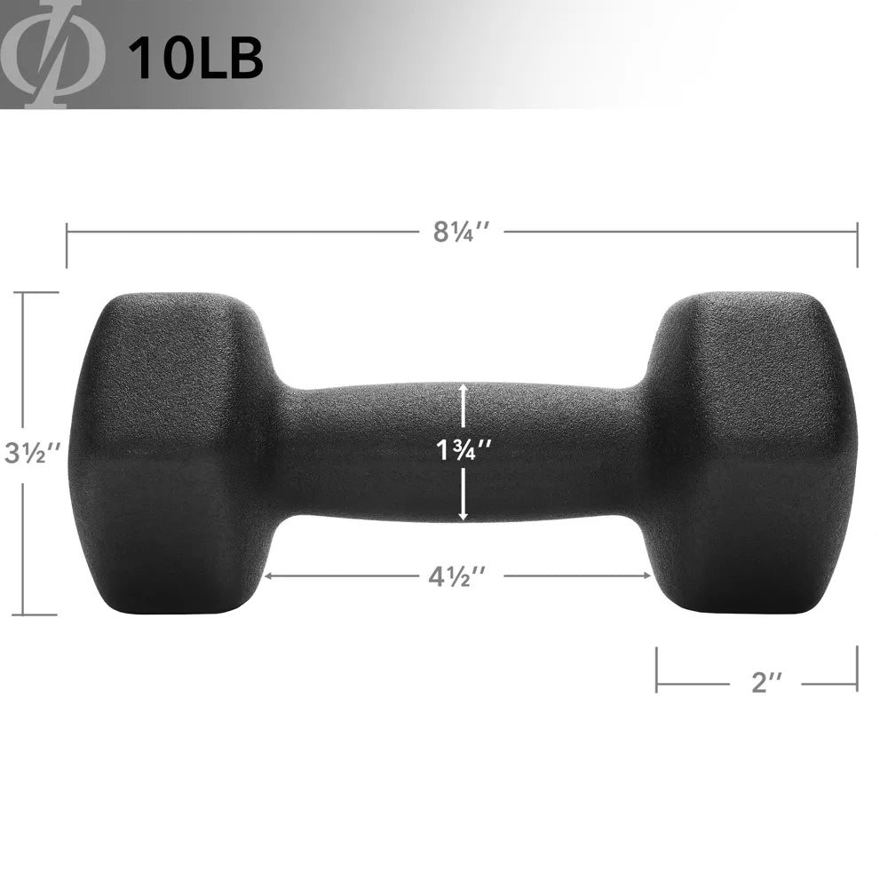 Neoprene Hexagon Dumbbell Hand Weights