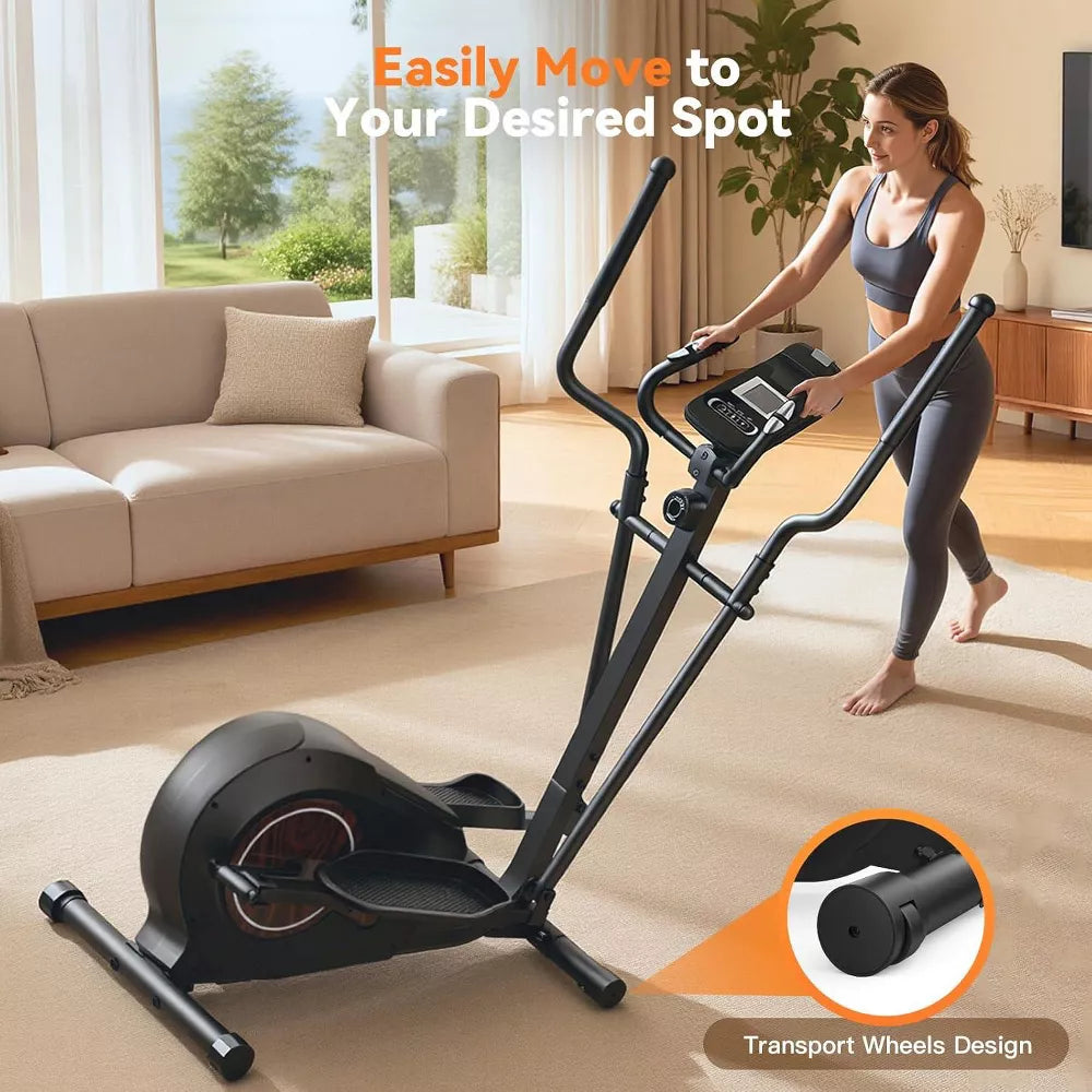 Magnetic Elliptical 500LB - 14 Levels, Silver
