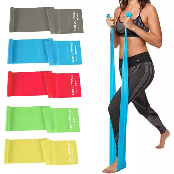 Professional Resistance Bands 5pc - Latex-Free