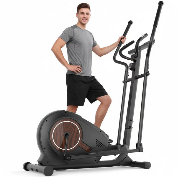 Magnetic Elliptical 500LB - 14 Levels, Pulse Grips