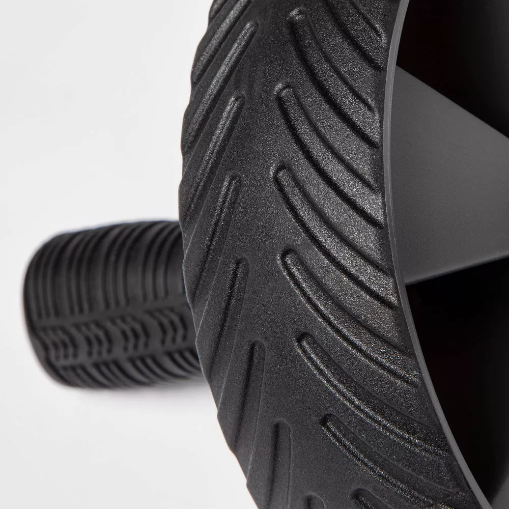 Ab Wheel - Non-Slip Handles, PVC Core Trainer