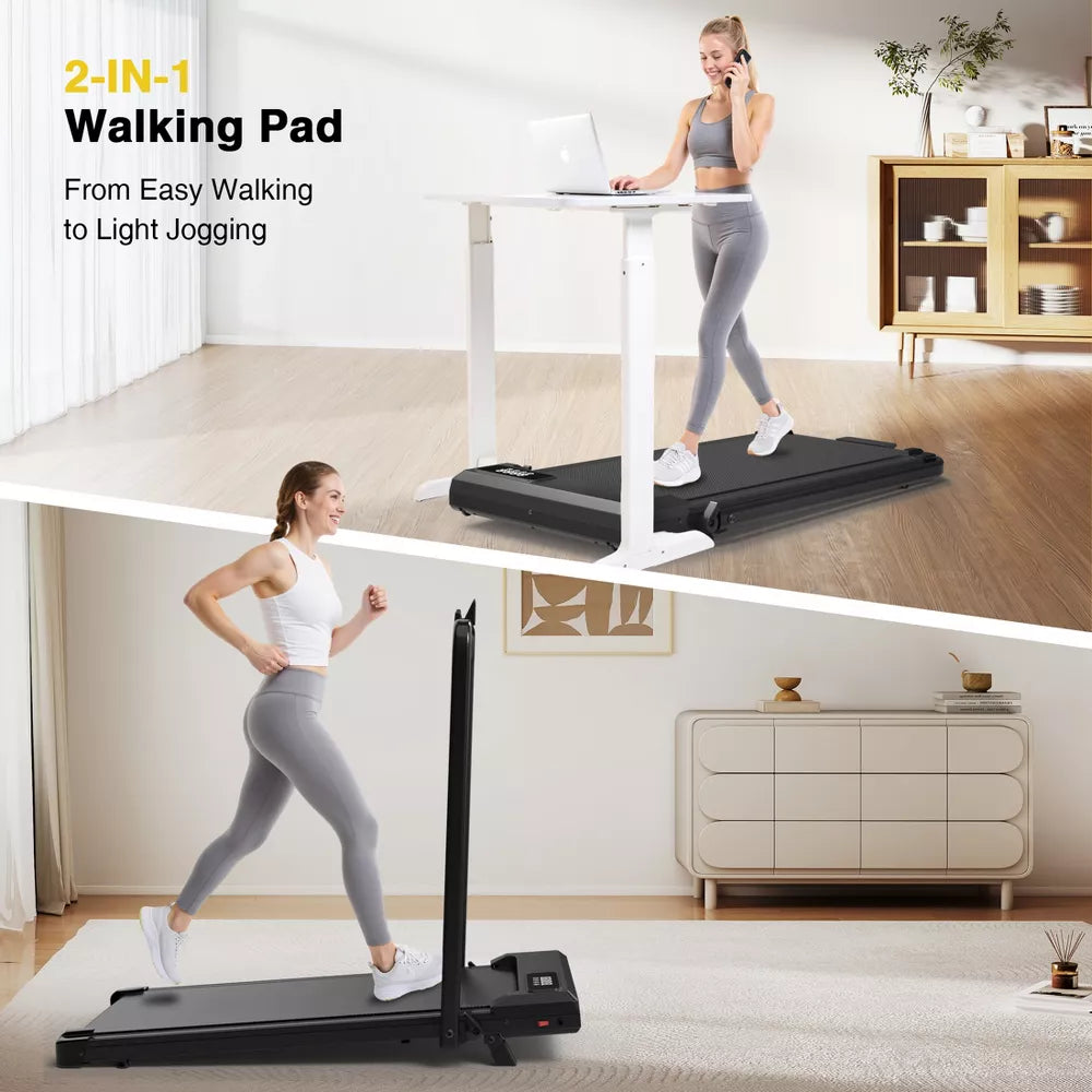 2-in-1 Walking Pad with Incline - Home Office