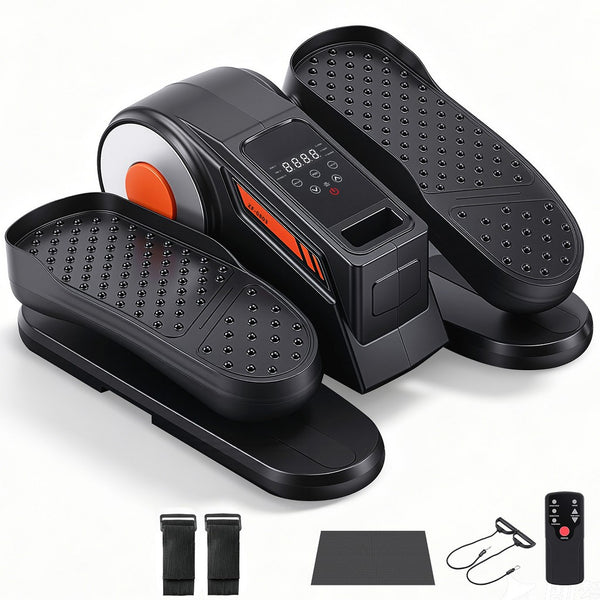 Under Desk Elliptical - Quiet Pedal Exerciser, LCD