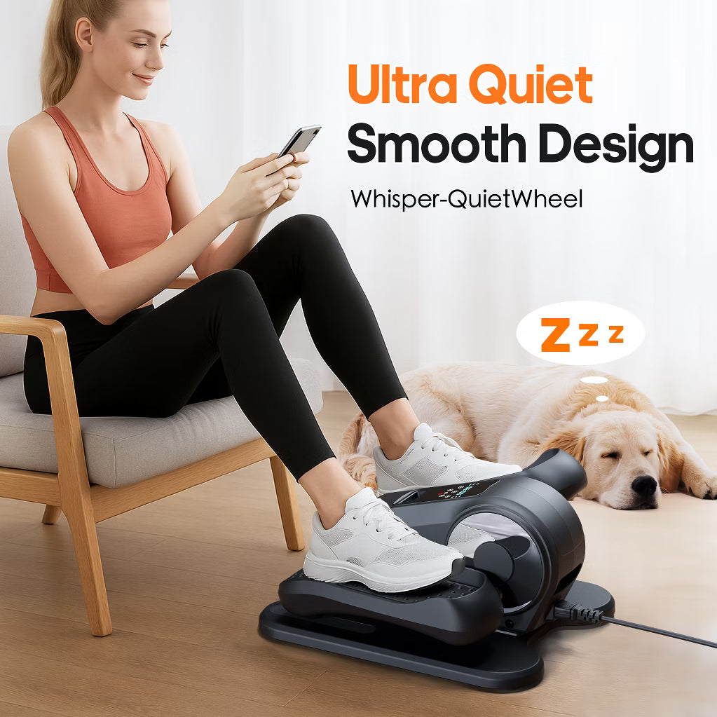 Under Desk Elliptical - 12 Speed, Bidirectional Pedaling