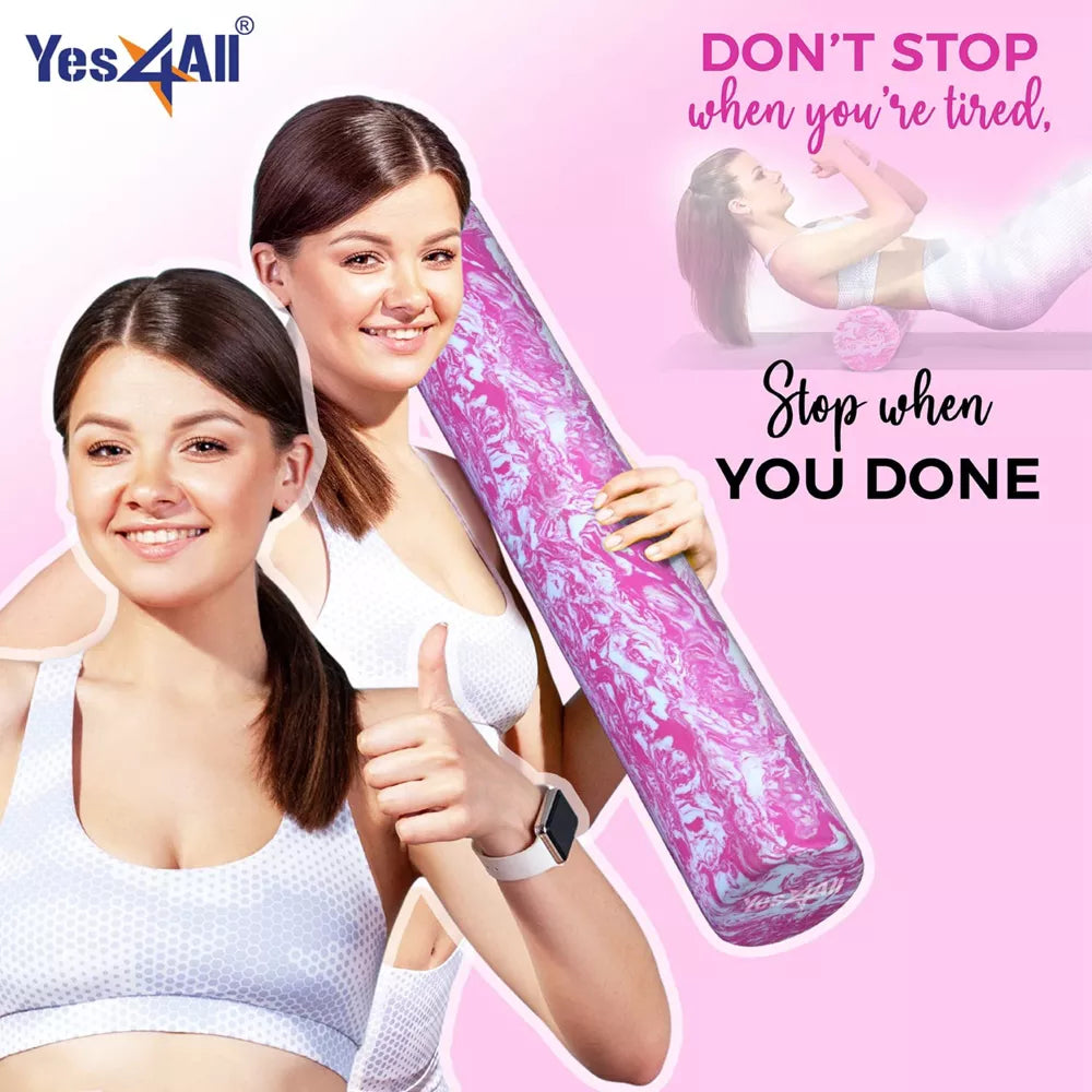 36in Firm Foam Back Roller - Unicorn Marbled