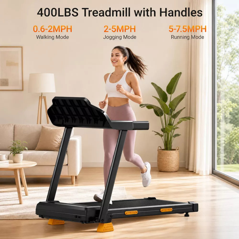 Treadmill 16% Incline - Triple LED, 400LB