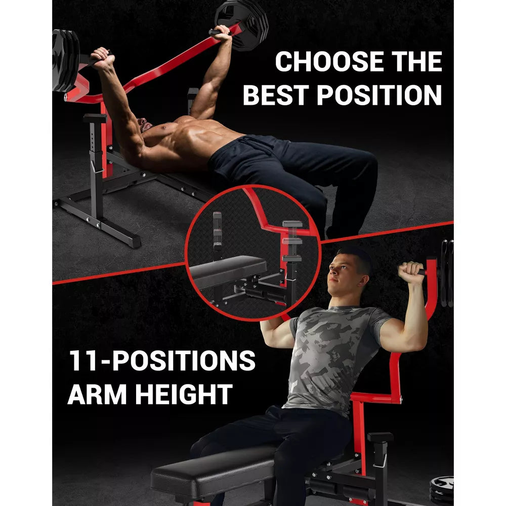 Chest Press Machine - Flat/Incline/Decline Bench