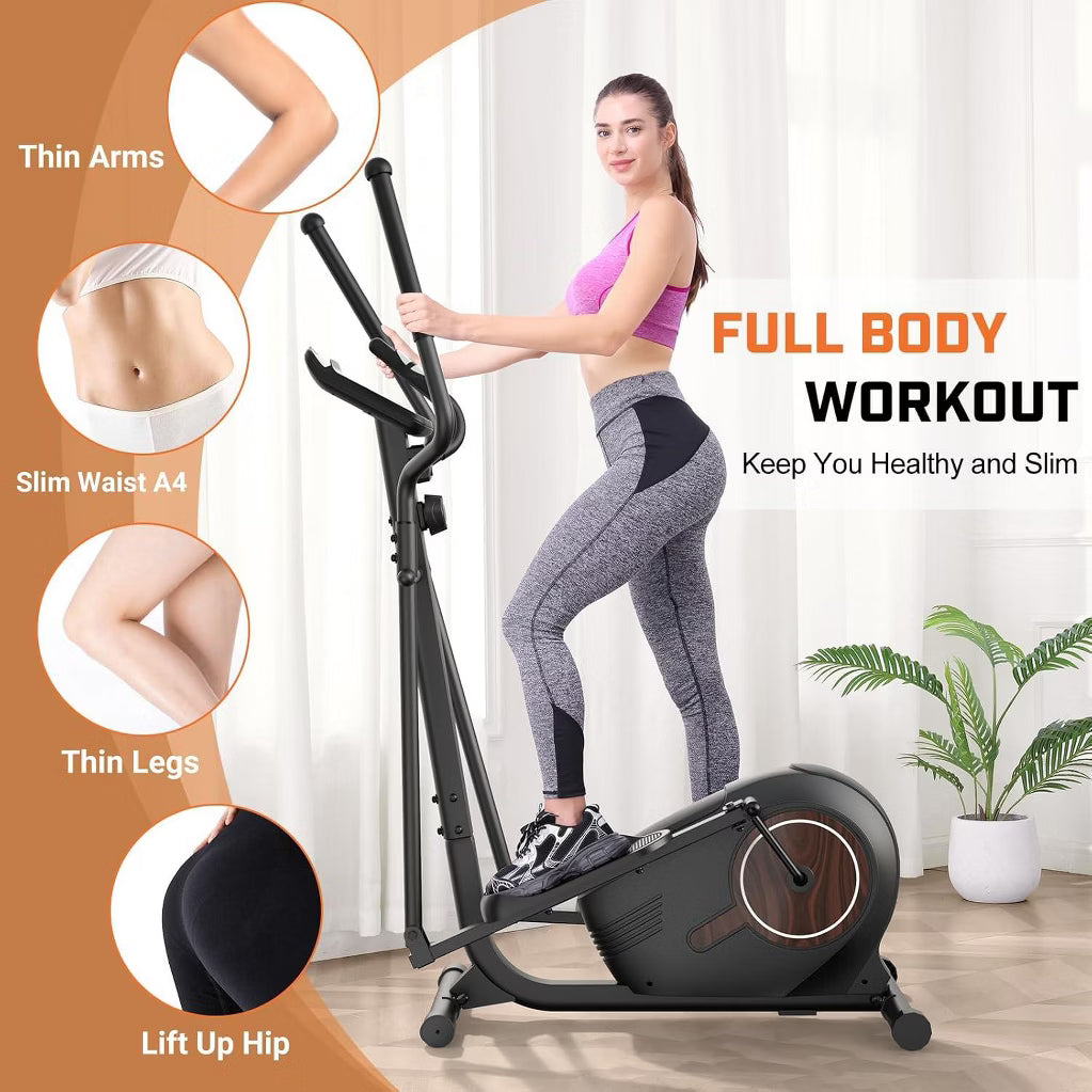 Magnetic Elliptical 500LB - 14 Levels, Silver