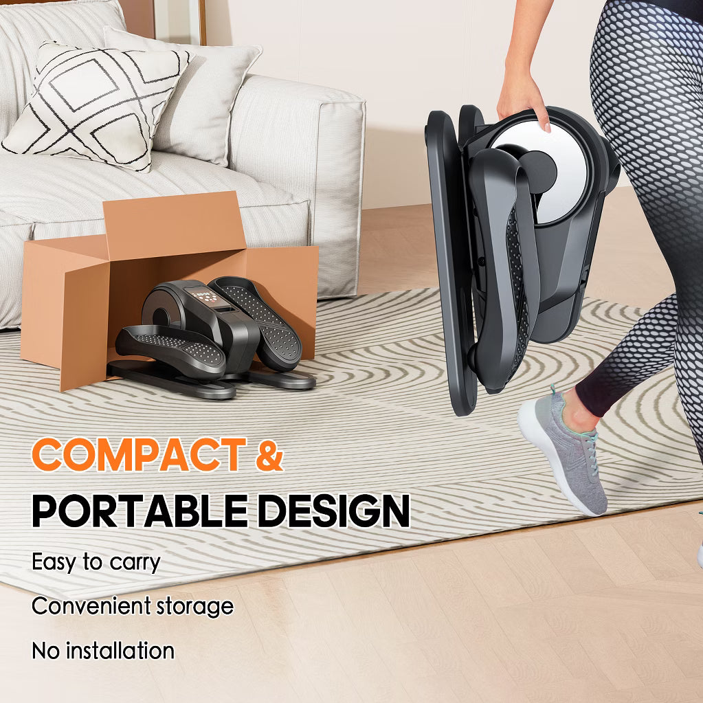 Under Desk Elliptical - 12 Speed, Bidirectional Pedaling