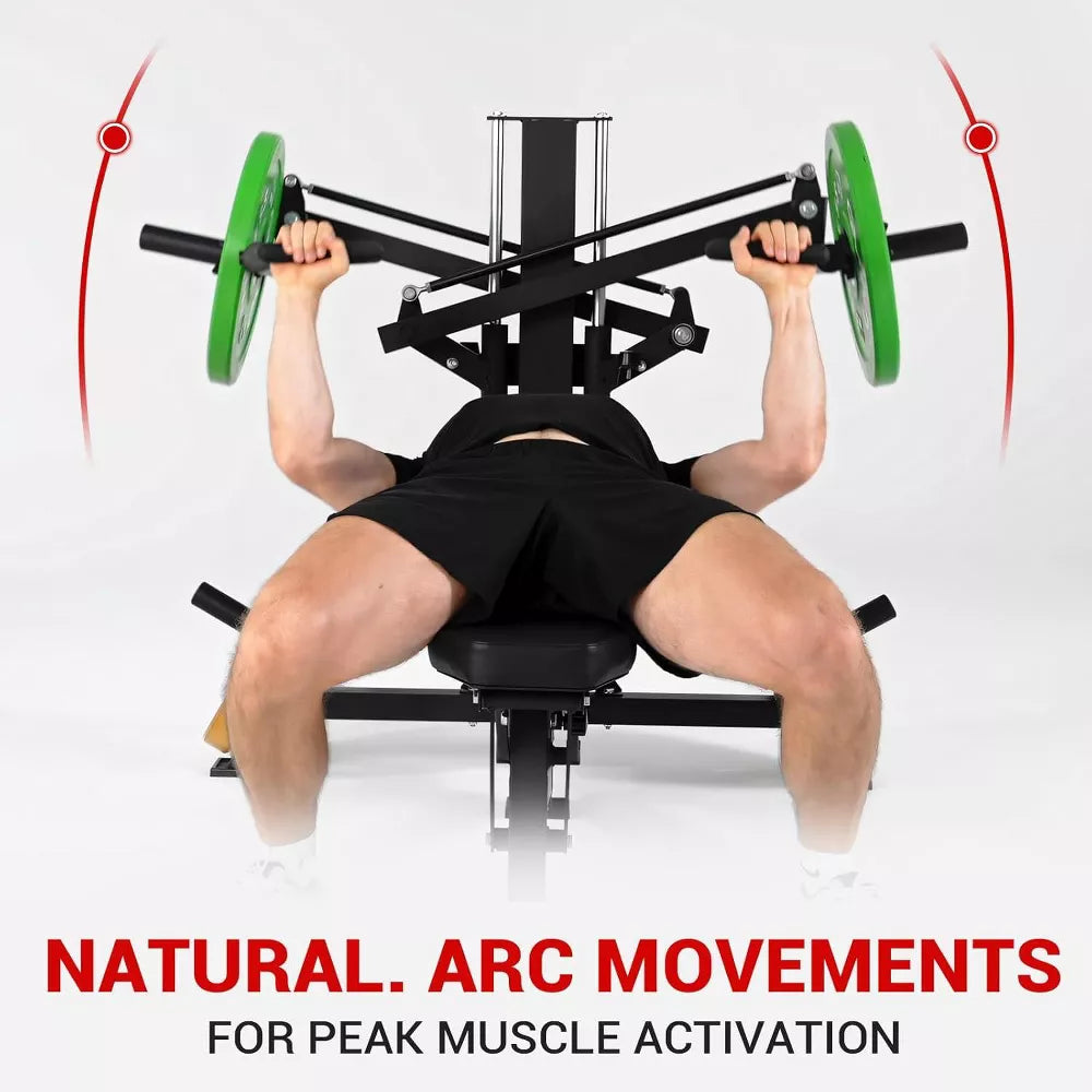 Incline/Decline/Flat Chest Press Machine