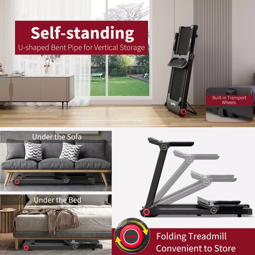 3.75HP Folding Treadmill - Bluetooth App
