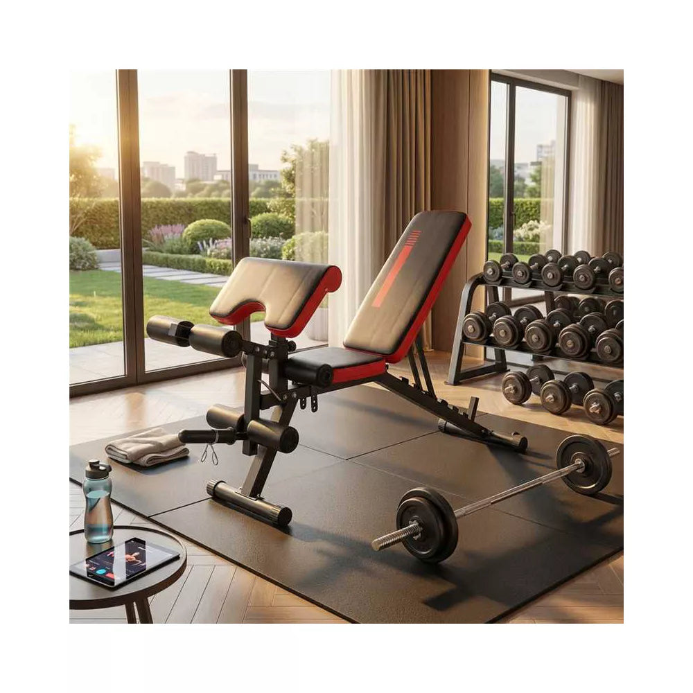FID Weight Bench 800LBS - Leg Extension & Curl