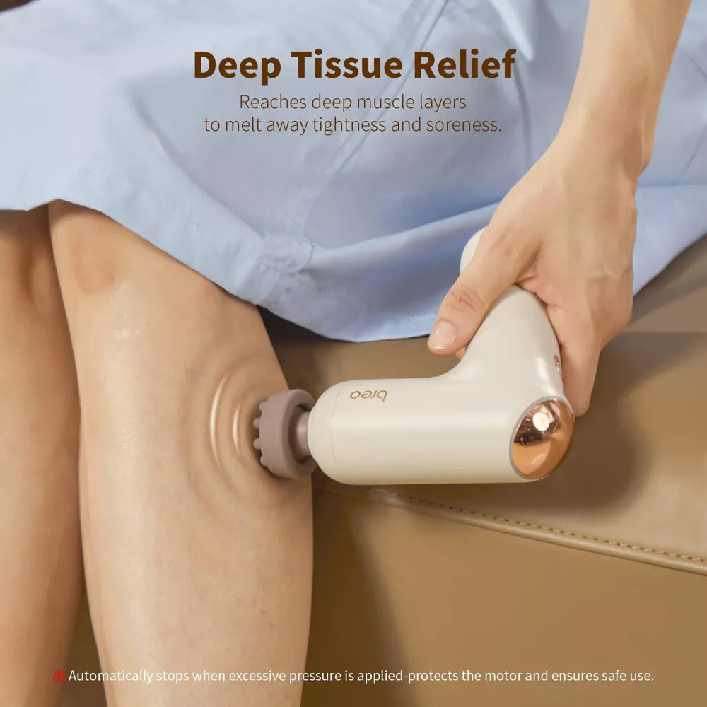 Massage Gun with Heat - Deep Tissue Pain Relief