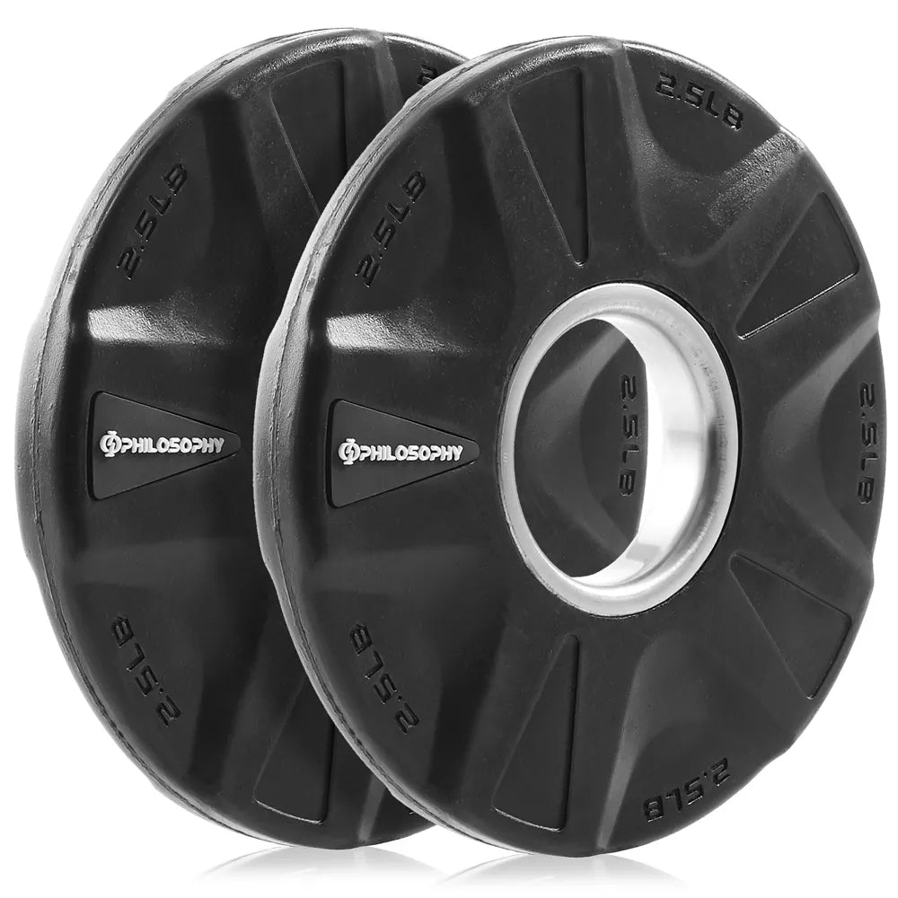 Philosophy Gym Rubber Coated Weight Plates