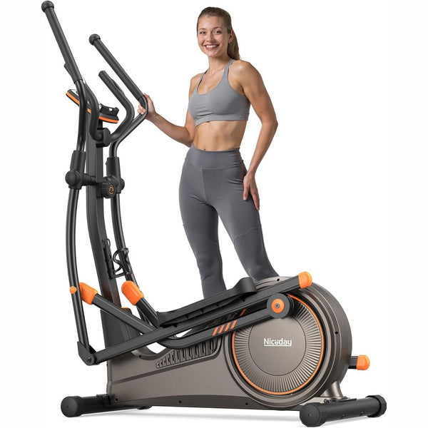 Elliptical Machine 400LB - 15.5-19in Stride, App Support