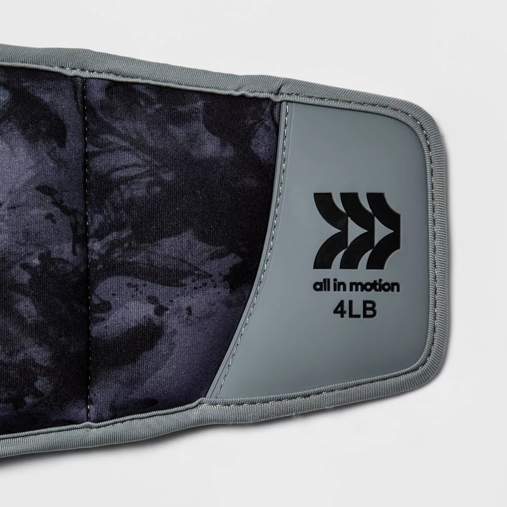 Ankle Weights 4lbs - Anti-Microbial Neoprene