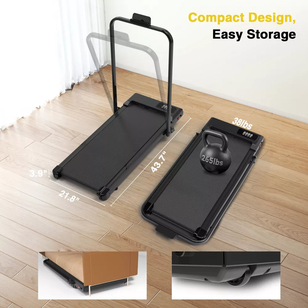 2-in-1 Walking Pad with Incline - Home Office