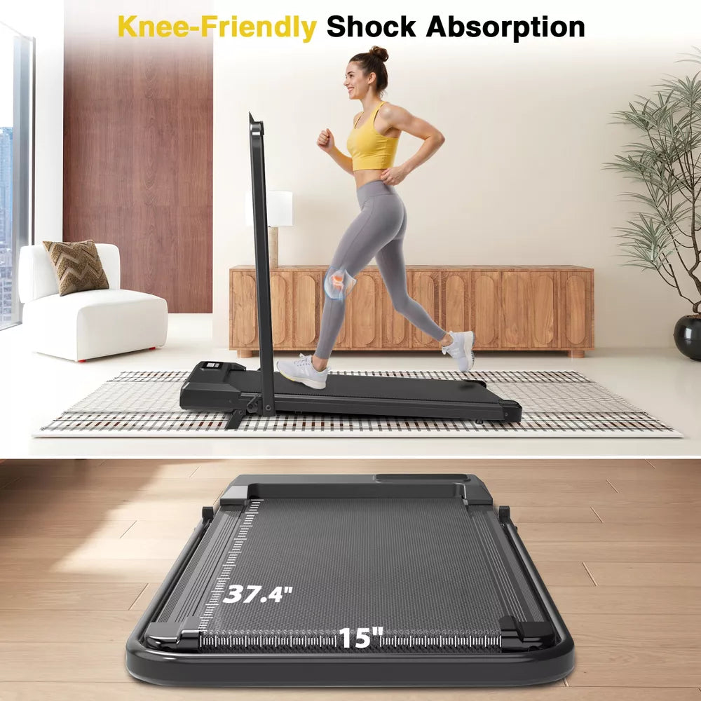 2-in-1 Walking Pad with Incline - Home Office