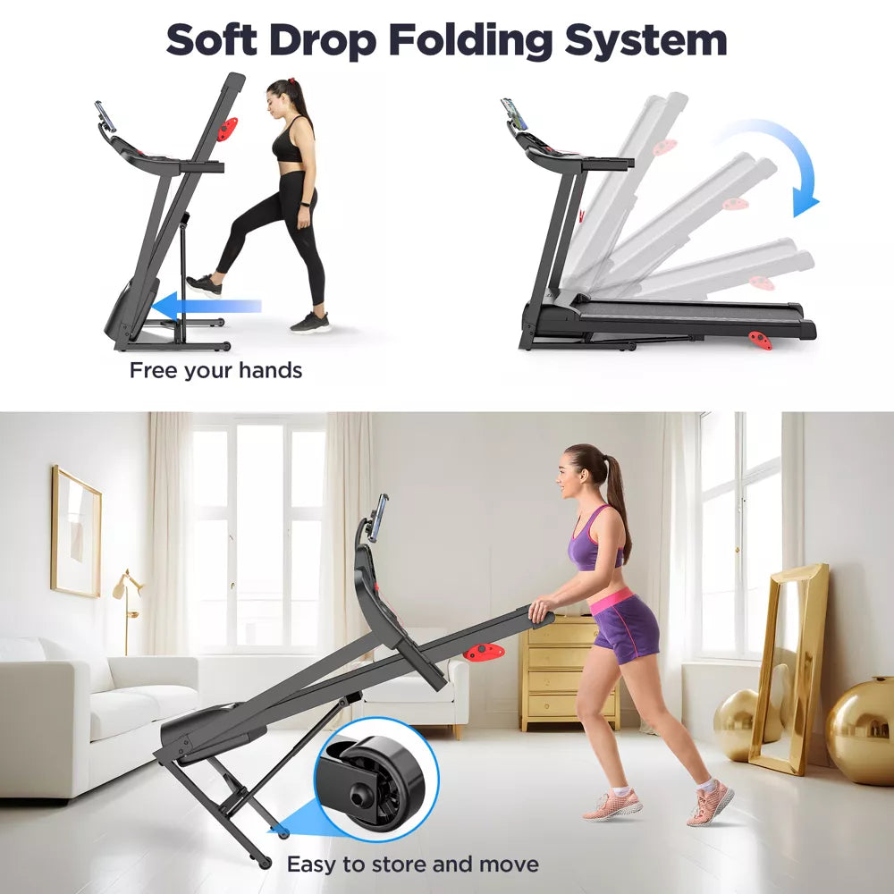 3.5HP Treadmill 350LB - 90% Pre-Assembled