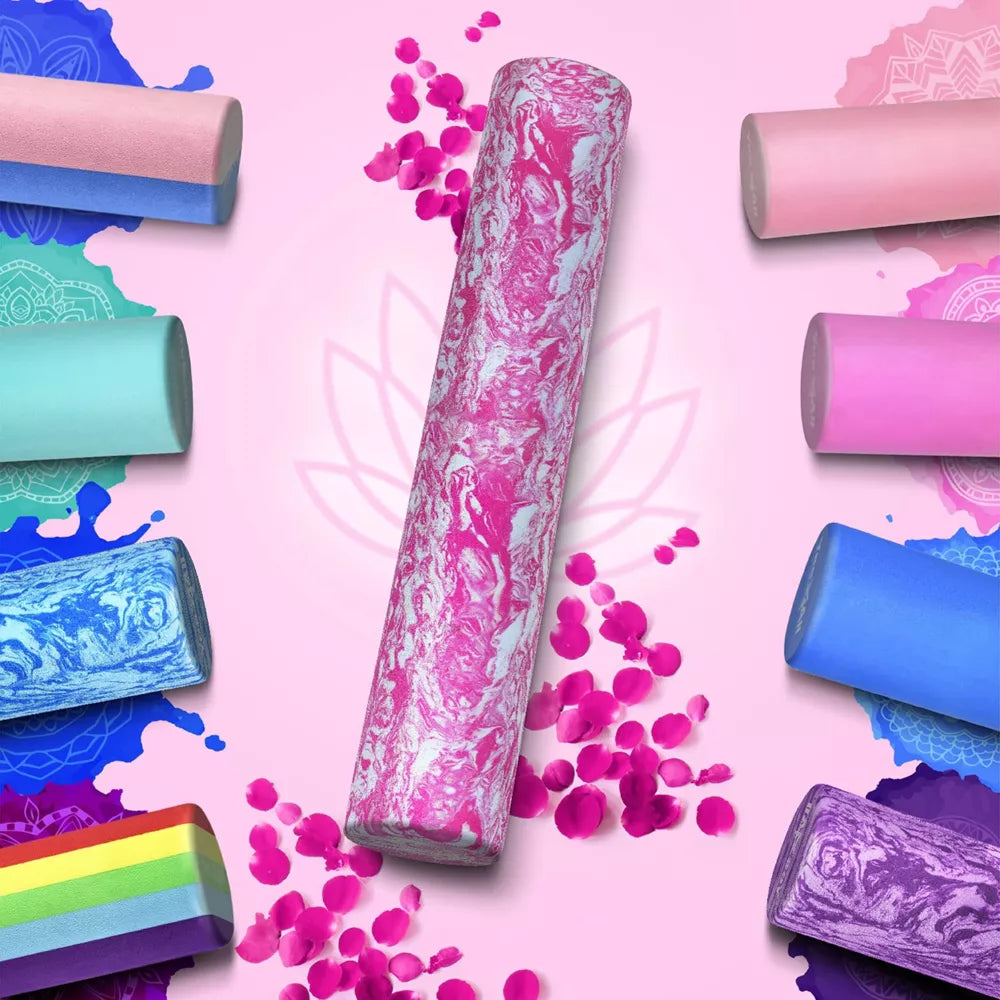 36in Firm Foam Back Roller - Unicorn Marbled