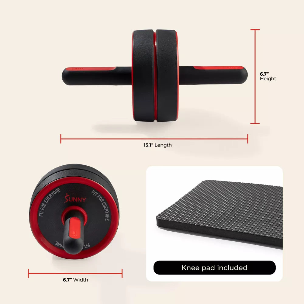 Ab Roller Wheel with Knee Pad