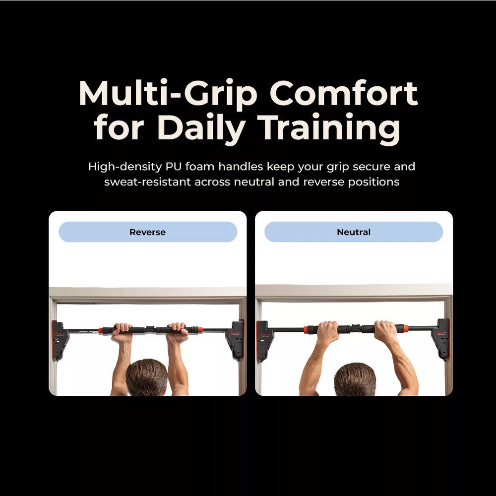 Adjustable Doorway Pull Up Bar - Anti-Rotation