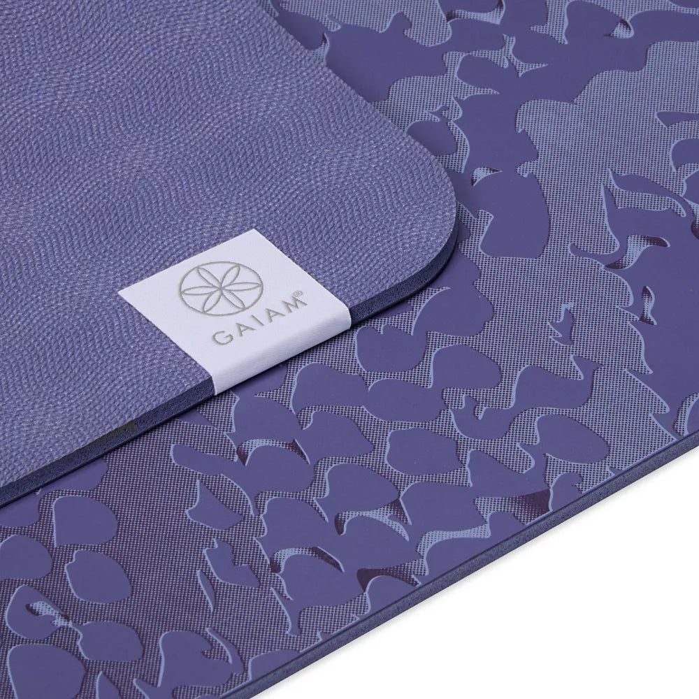 Studio Select Dry-Grip Yoga Mat - Snake Purple