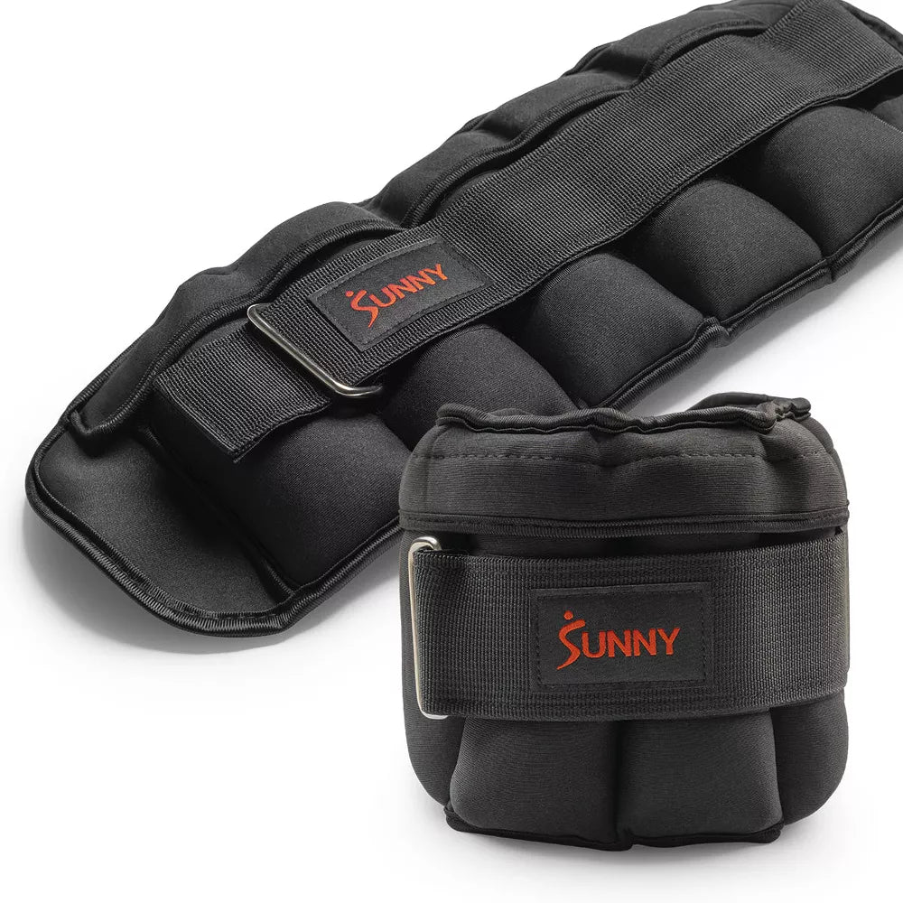 Adjustable Ankle & Wrist Weights - 1-5lb, 10lb Pair