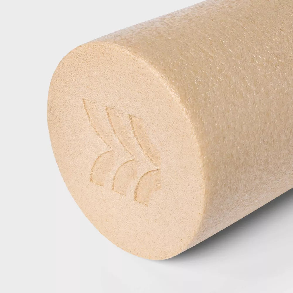 36in Foam Roller - Beige, Whole Body Use