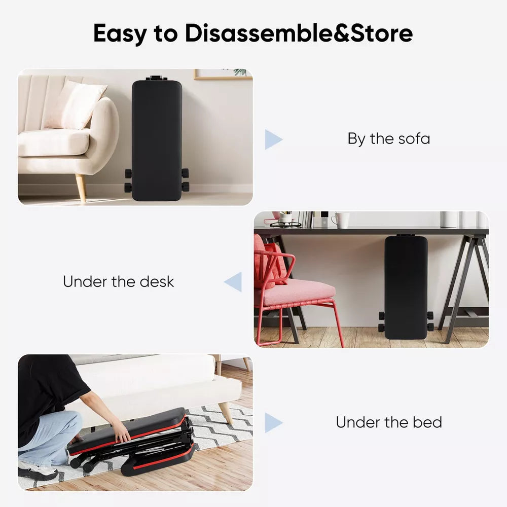 FIRNEWST Fast Folding Adjustable Bench