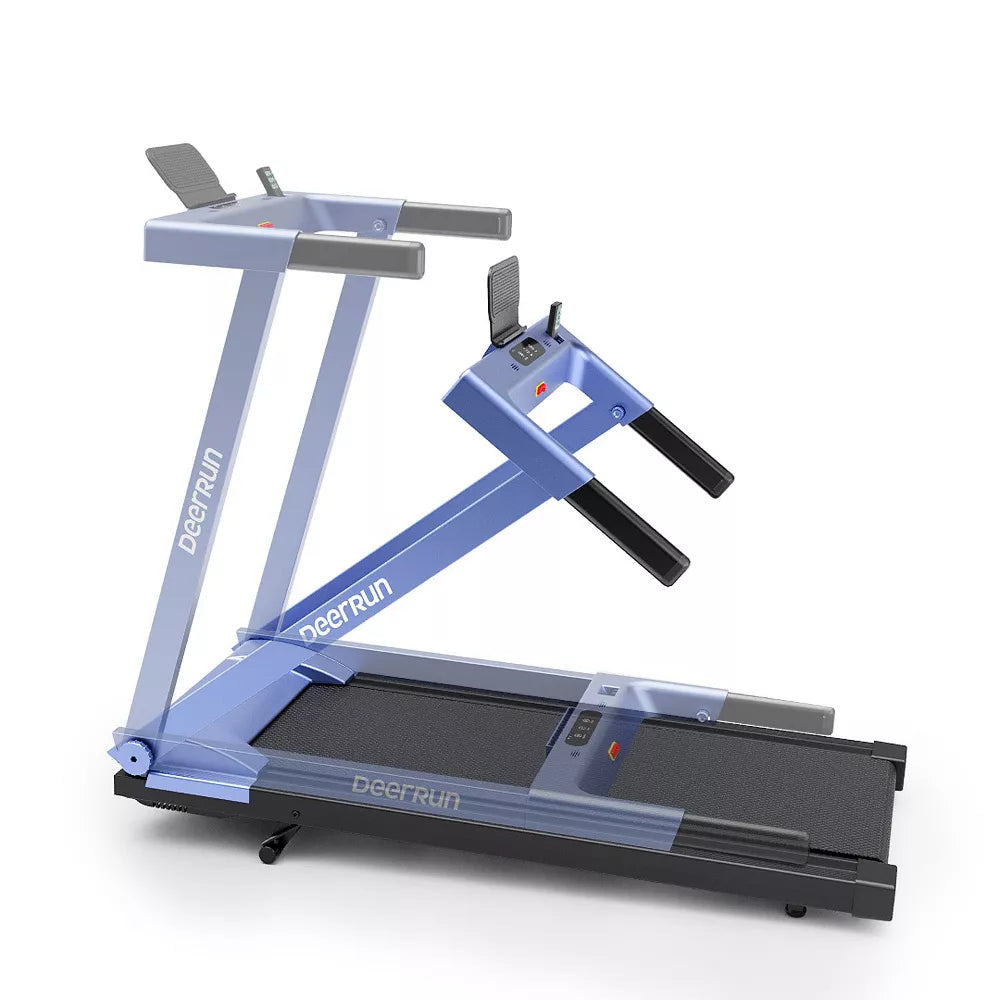 Incline Treadmill with Handrails - 0.6-7.5 MPH