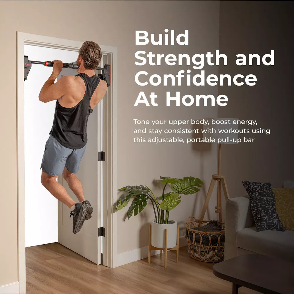 Adjustable Doorway Pull Up Bar - Anti-Rotation