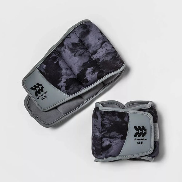 Ankle Weights 4lbs - Anti-Microbial Neoprene