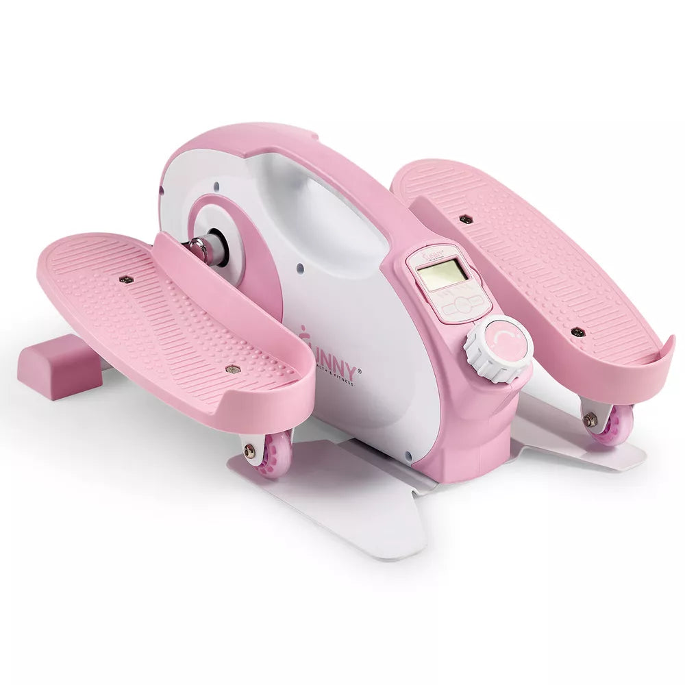 Smart Under-Desk Elliptical - SunnyFit App, Pink