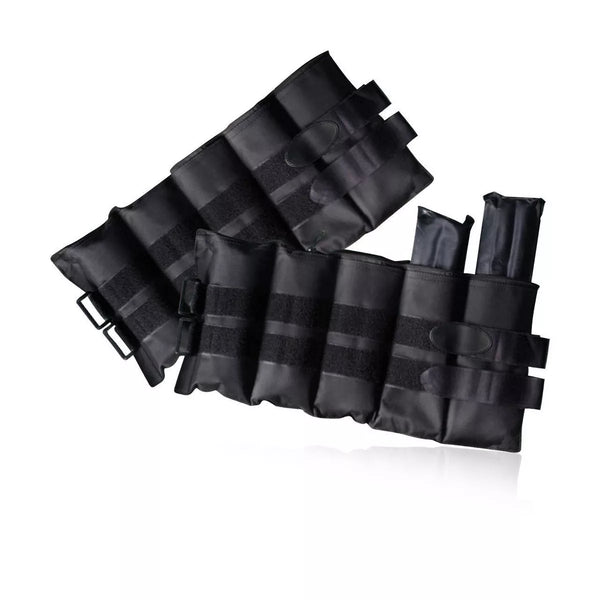 Adjustable Ankle Weights 10-20lbs - Black