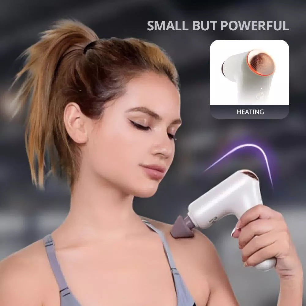 Massage Gun with Heat - Deep Tissue Pain Relief