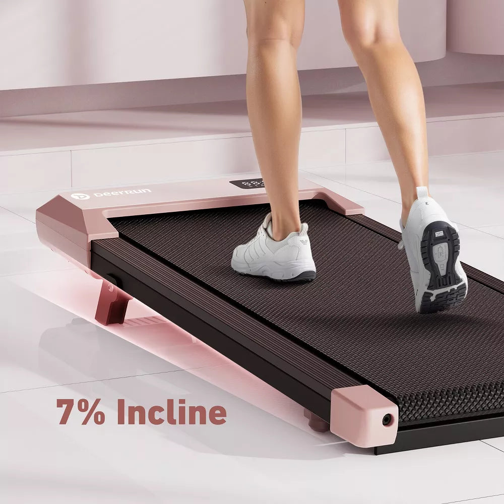 Q2 Urban Mini Under-Desk Walking Pad - 7% Incline