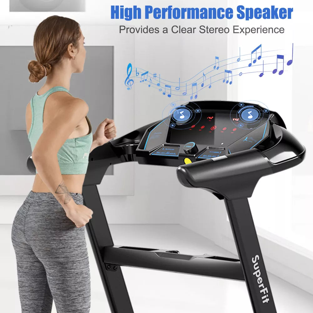 2.25HP Folding Treadmill - LED Touch Display