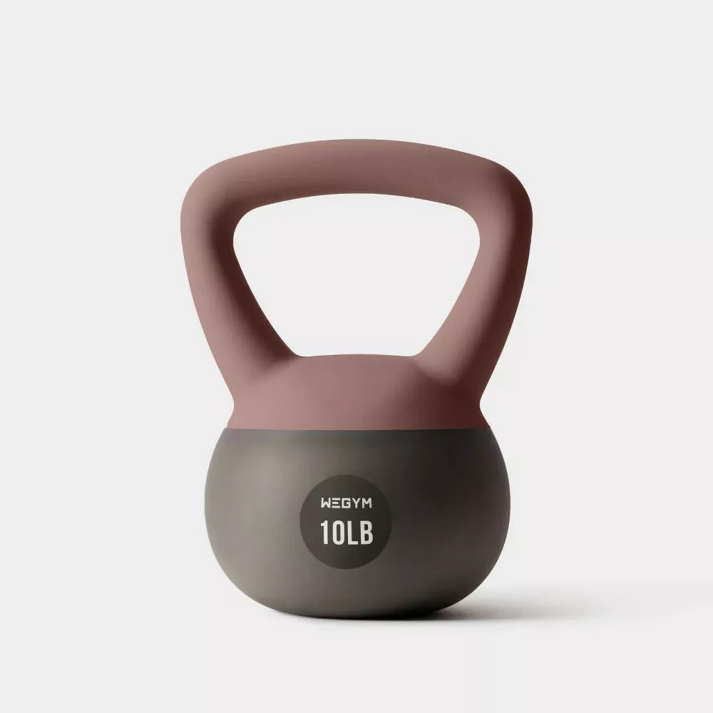 Soft Kettlebell 10lb - Rose