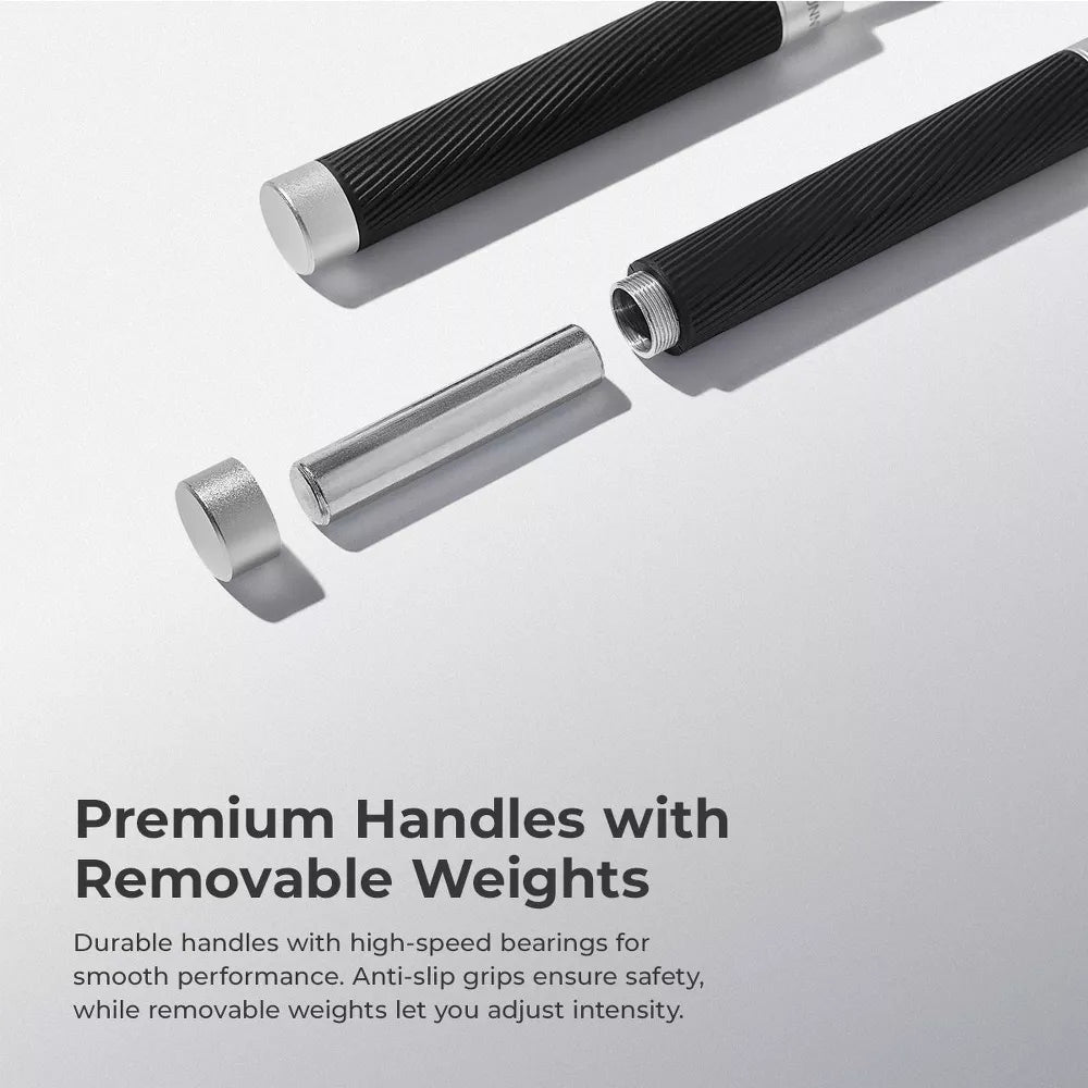 Lightweight Adjustable Weighted Jump Rope
