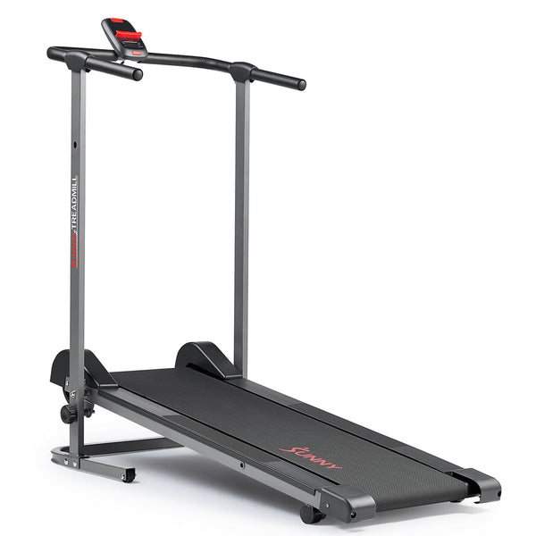 Smart Manual Treadmill - Fixed Incline, No Power Needed