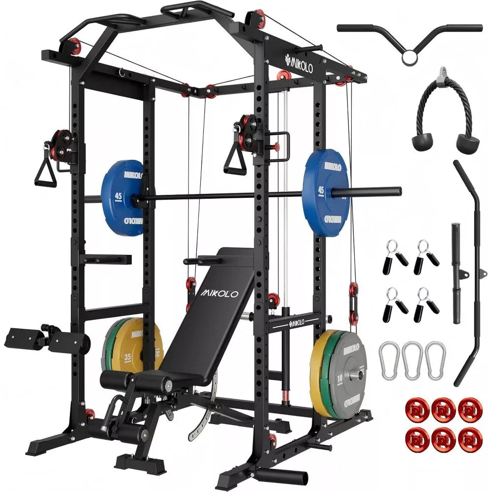 Power Cage 2000LBS - Aluminum Pulley System