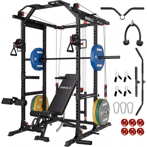 Power Cage 2000LBS - Aluminum Pulley System