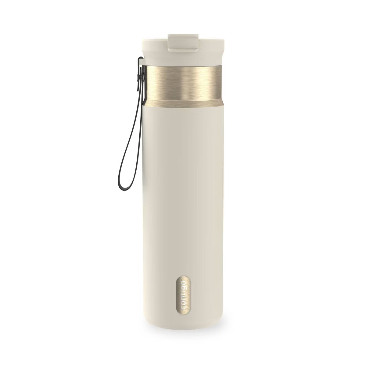 24oz Dual Sip Water Bottle - Licorice Gunmetal